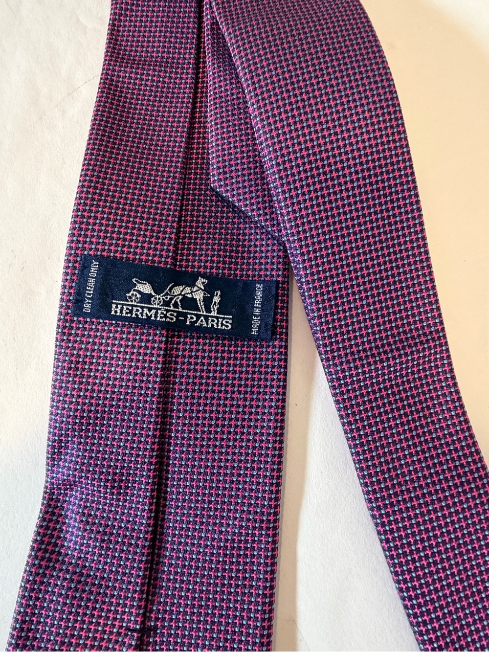 Hermès Men’s classic Patterned Tie